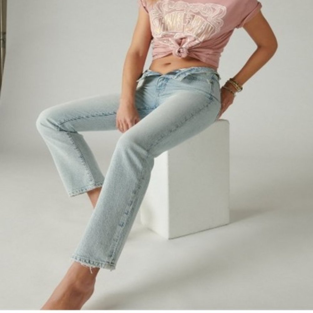 NWOT - Lucky Brand Zoe High Rise Straight Fit, Size 4/27 - NWOT